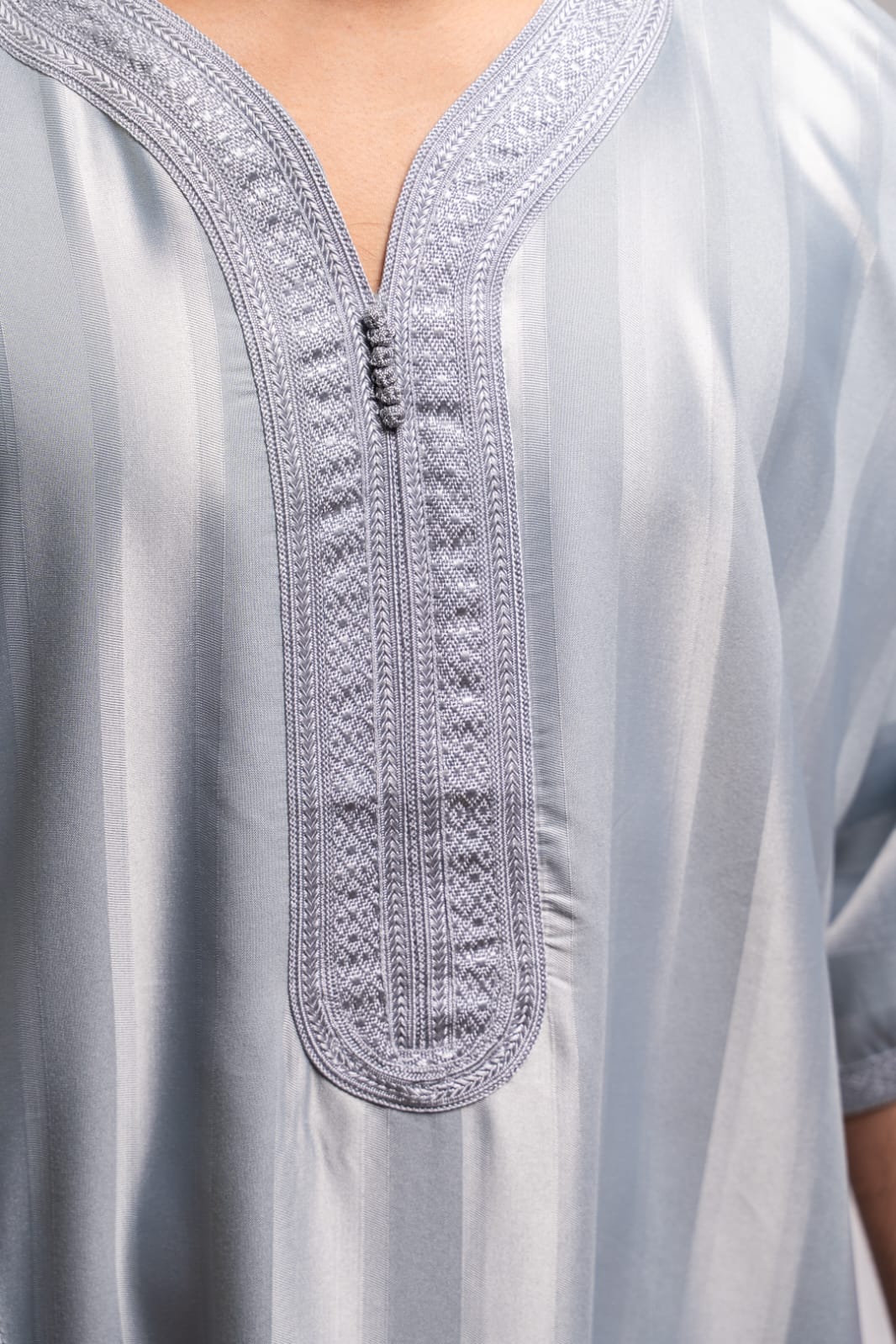 Kaftan licht grijs - Afbeelding 3