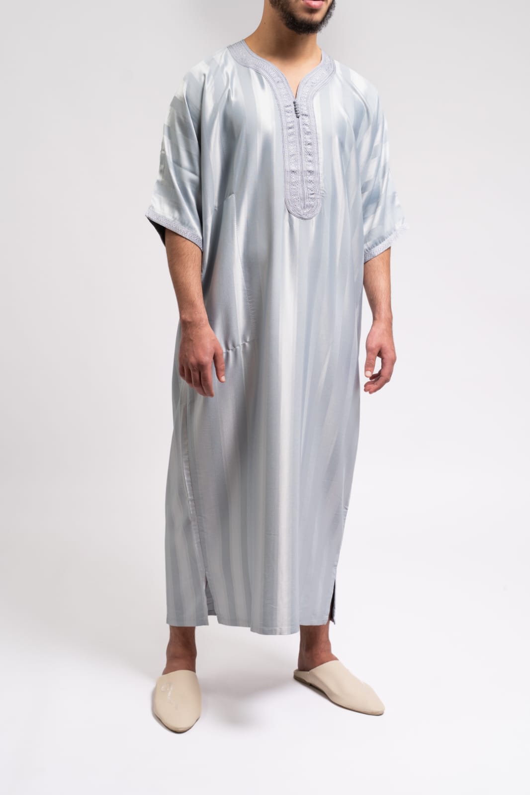 Kaftan licht grijs