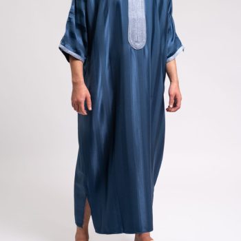Kaftan marine blauw