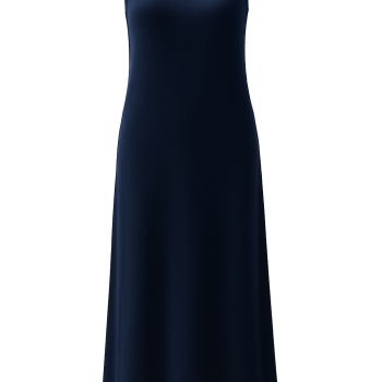 Gebreide jurk blue