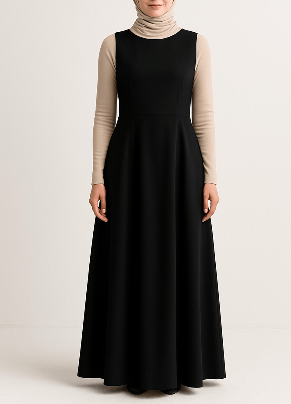 A-lijn jurk zwart