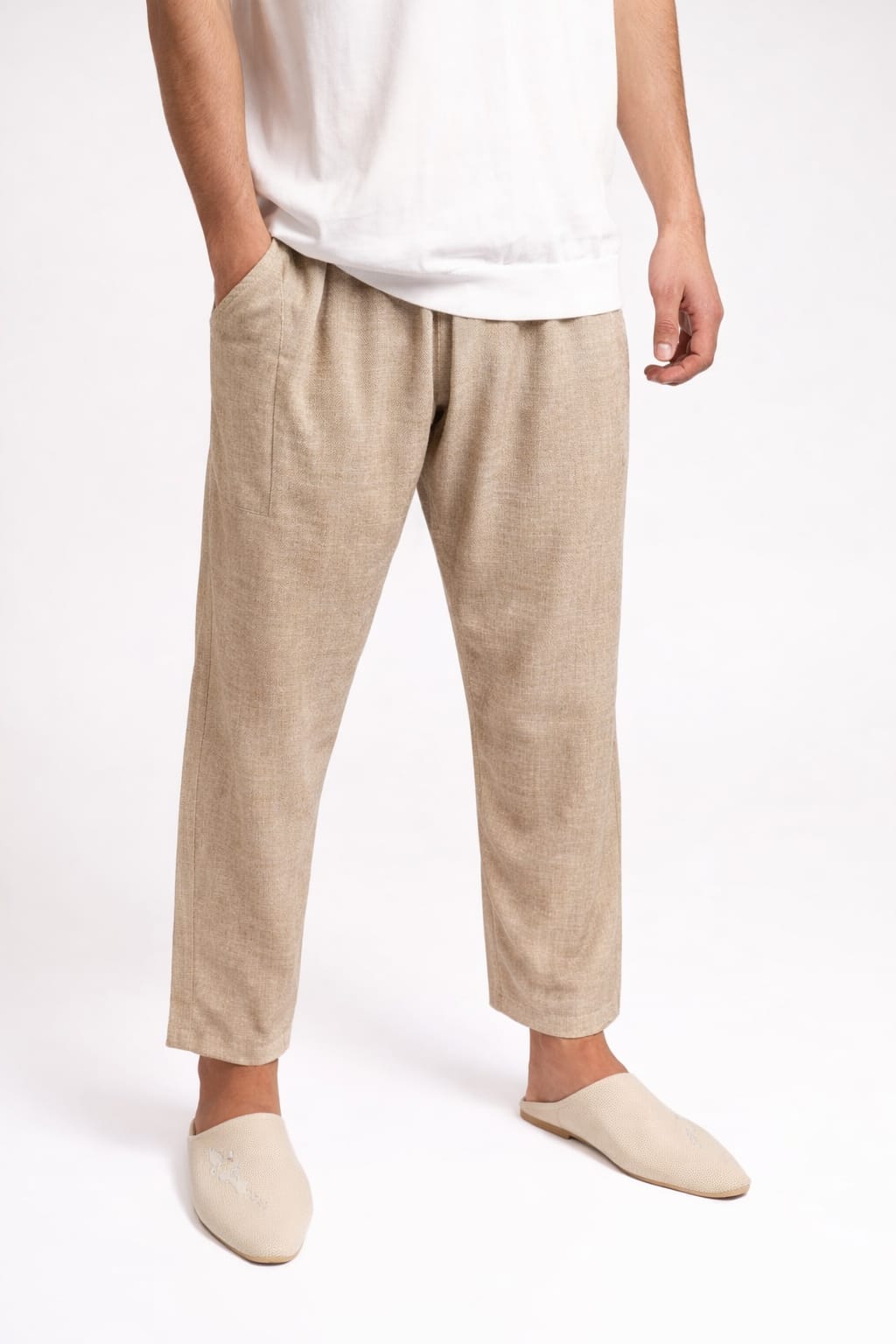 Saroual linnen broek - Afbeelding 5