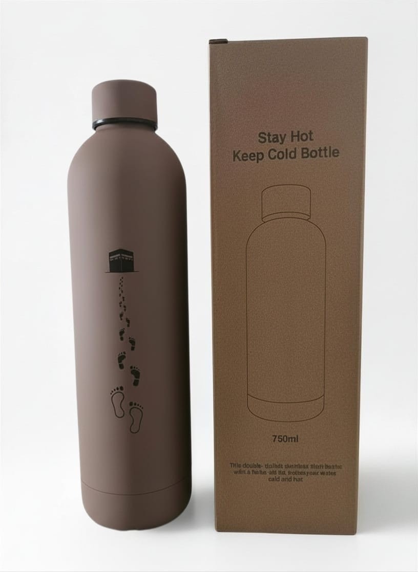 Thermosfles 750ml – Ideaal voor Umrah & Hadj (9 Kleuren)